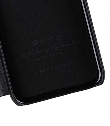 Чехол-книжка Melkco Wallet Book Type для Apple iPhone X/XS черный
