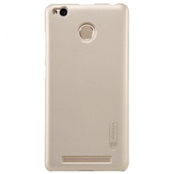 Накладка Nillkin Frosted Shield пластиковая для Xiaomi Redmi 3 Pro Gold (золотая)