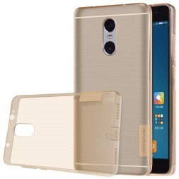 Накладка Nillkin Nature TPU Case силиконовая для Xiaomi RedMi Pro прозрачно-золотая