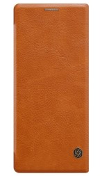 Чехол-книжка Nillkin Qin Leather Case для Sony Xperia 10 Plus / Sony Xperia XA3 Ultra коричневый