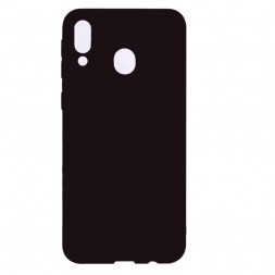 Накладка силиконовая Silicone Cover для Samsung Galaxy A30 A305 черная