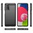 Накладка силиконовая для Samsung Galaxy M23 5G M236 / Samsung Galaxy M13 4G M135​ карбон сталь чёрная