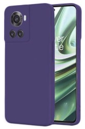 Накладка силиконовая Soft Touch для OnePlus Ace / OnePlus 10R фиолетовая