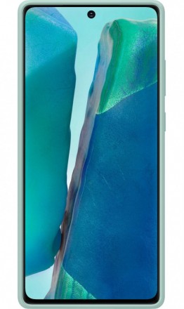 Накладка Samsung Silicone Cover для Samsung Galaxy Note 20 N980 EF-PN980TMEGRU мятная