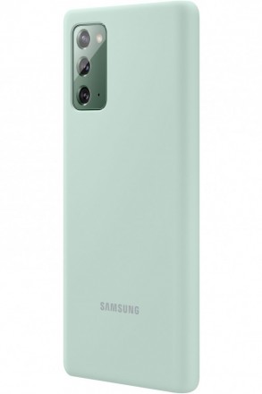 Накладка Samsung Silicone Cover для Samsung Galaxy Note 20 N980 EF-PN980TMEGRU мятная