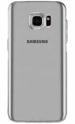 Накладка силиконовая для Samsung Galaxy S7 Edge G935 прозрачно-черная
