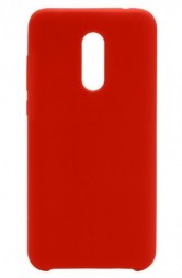 Накладка силиконовая Silicone Cover для Xiaomi Redmi 5 Plus красная