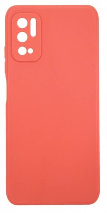 Накладка силиконовая Soft Touch для Xiaomi Redmi Note 10T / Xiaomi Redmi Note 10 5G / Poco M3 Pro красная