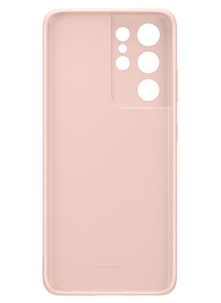 Накладка Samsung Silicone Cover для Samsung Galaxy S21 Ultra G998 EF-PG998TPEGRU розовая