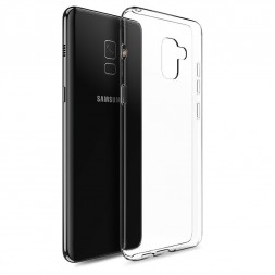 Накладка силиконовая для Samsung Galaxy A8 (2018) A530 прозрачная