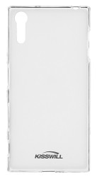 Накладка силиконовая KissWill для Sony Xperia XZ прозрачно-белая