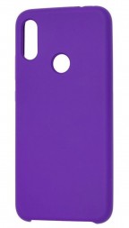 Накладка силиконовая Silicone Cover для Xiaomi Redmi 7 фиолетовый