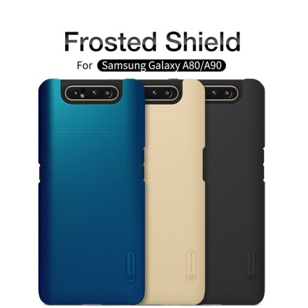 Накладка Nillkin Frosted Shield пластиковая для Samsung Galaxy A90 (2019) SM-A905 Black (черная)