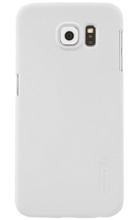 Накладка пластиковая Nillkin Frosted Shield для Samsung Galaxy S6 G920 белая