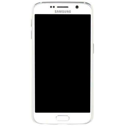 Накладка пластиковая Nillkin Frosted Shield для Samsung Galaxy S6 G920 белая