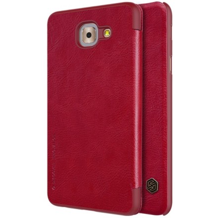 Чехол-книжка Nillkin Qin Leather Case для Samsung Galaxy J7 Max G615 красный