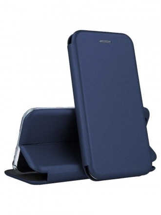 Чехол-книжка Fashion Case для Samsung Galaxy A71 A715 темно-синий