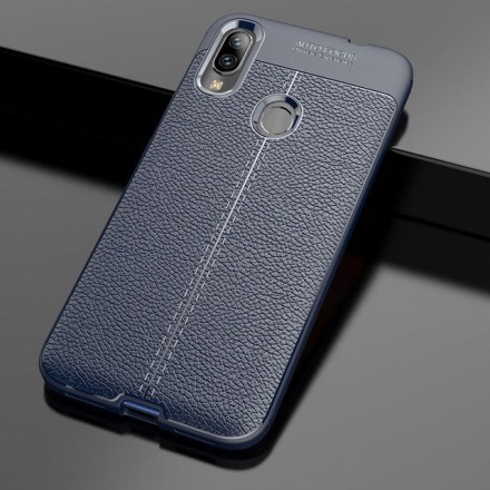 Накладка силиконовая для Samsung Galaxy A30 A305 / Samsung Galaxy A20 A205 под кожу синяя