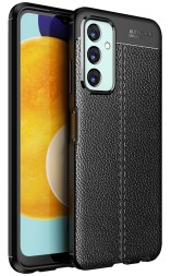 Накладка силиконовая для Samsung Galaxy M23 5G M236/M13 4G M135 под кожу чёрная