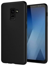 Накладка силиконовая для Samsung Galaxy A8 (2018) A530 черная