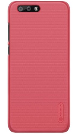 Накладка пластиковая Nillkin Frosted Shield для Asus Zenfone 4 ZE554KL красная