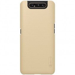 Накладка Nillkin Frosted Shield пластиковая для Samsung Galaxy A90 (2019) SM-A905 Gold (золотистая)