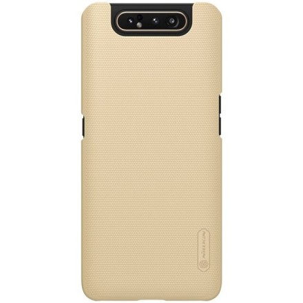 Накладка Nillkin Frosted Shield пластиковая для Samsung Galaxy A90 (2019) SM-A905 Gold (золотистая)