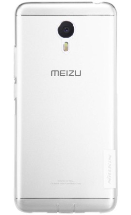 Накладка силиконовая Nillkin Nature TPU Case для Meizu M3 Note прозрачная
