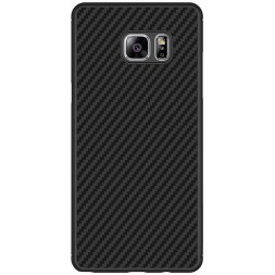 Накладка Nillkin Synthetic Fiber пластиковая для Samsung Galaxy Note 7 N930 Black Carbon (черный карбон)