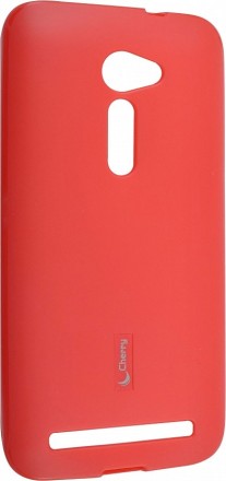 Накладка силиконовая Cherry для Asus Zenfone 2 ZE500CL красная