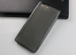 Накладка силиконовая для Doogee X5/X5 Pro прозрачно-черная
