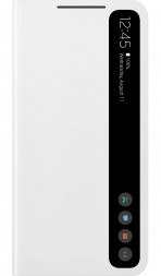 Чехол Samsung Clear View Cover для Samsung Galaxy S21 FE G990 EF-ZG990CWEGRU белый
