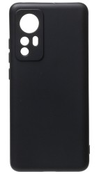 Накладка силиконовая Silicone Cover для Xiaomi 12 Lite чёрная