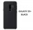 Накладка Alcantara для Samsung Galaxy S9 Plus G965 чёрная