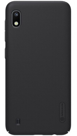 Накладка пластиковая Nillkin Frosted Shield для Samsung Galaxy A10 A105 черная