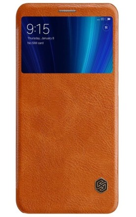 Чехол Nillkin Qin Leather Case для Xiaomi Mi A2 / Mi 6X Brown (коричневый)