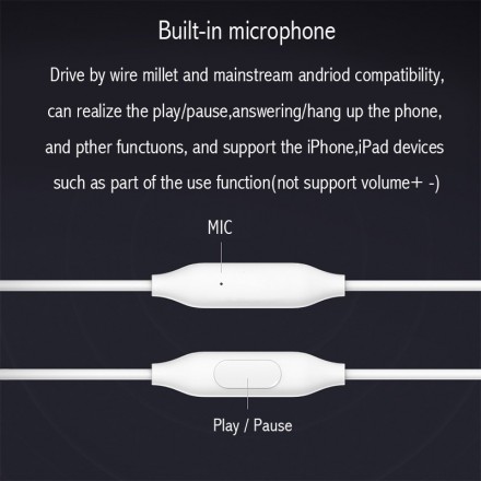 Наушники Xiaomi In-Ear Headphones Basic черные