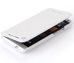 Чехол HOCO Leather Case Crystal для HTC One Max White