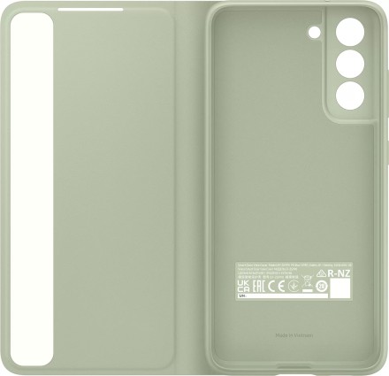 Чехол Samsung Clear View Cover для Samsung Galaxy S21 FE G990 EF-ZG990CMEGRU оливковый