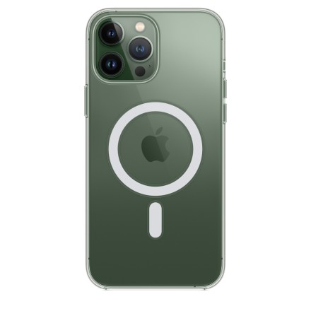 Накладка силиконовая Apple Clear Case MagSafe для iPhone 13 Pro Max MM313ZE/A прозрачная