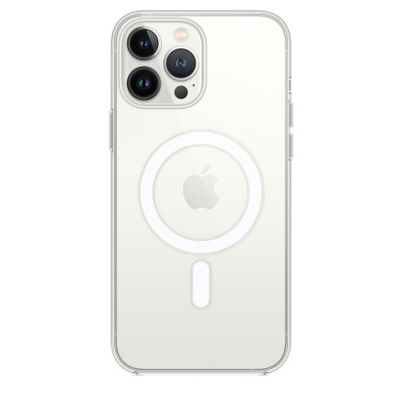 Накладка силиконовая Apple Clear Case MagSafe для iPhone 13 Pro Max MM313ZE/A прозрачная