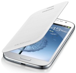 Чехол Flip Cover для Samsung Galaxy Grand GT-i9082 белый