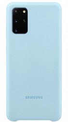 Накладка Samsung Silicone Cover для Samsung Galaxy S20 Plus G985 EF-PG985TLEGRU голубая
