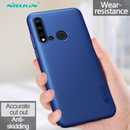 Накладка пластиковая Nillkin Frosted Shield для Huawei P20 Lite 2019 / Nova 5i синяя
