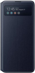 Чехол Samsung S View Wallet Cover для Samsung Galaxy Note 10 Lite N770 EF-EN770PBEGRU черный