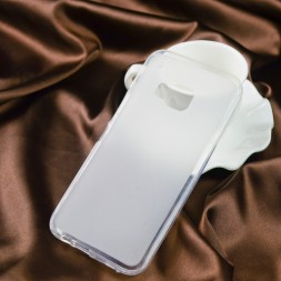 Накладка KissWill силиконовая для HTC One M9 прозрачно-белая