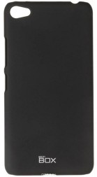 Накладка Skinbox 4People пластиковая для Lenovo S60 черная