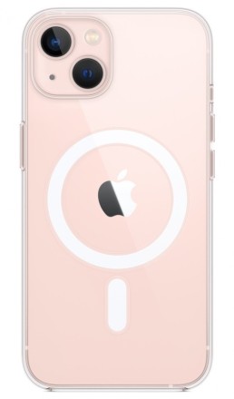 Накладка силиконовая Apple Clear Case MagSafe для iPhone 13 MM2X3ZE/A прозрачная