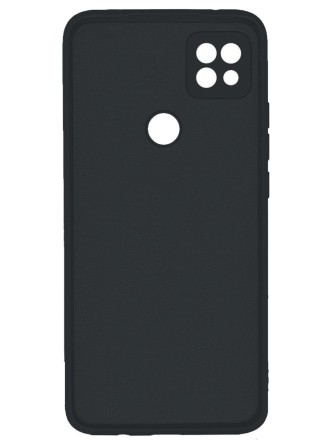 Накладка силиконовая Silicone Cover для Xiaomi Redmi 9C / Xiaomi Redmi 10A чёрная