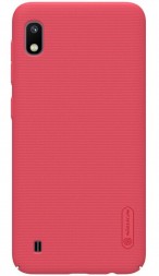 Накладка пластиковая Nillkin Frosted Shield для Samsung Galaxy A10 A105 красная